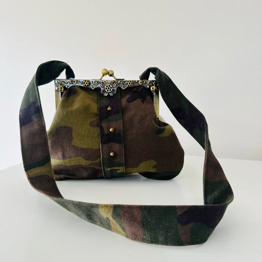 THE STEVIE CAMO CLUTCH BAG £39