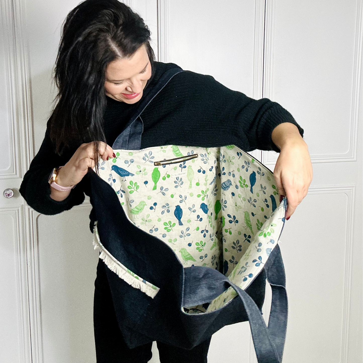 LARGE TOTE BAG SHOPPING WEEKEND BAG £59