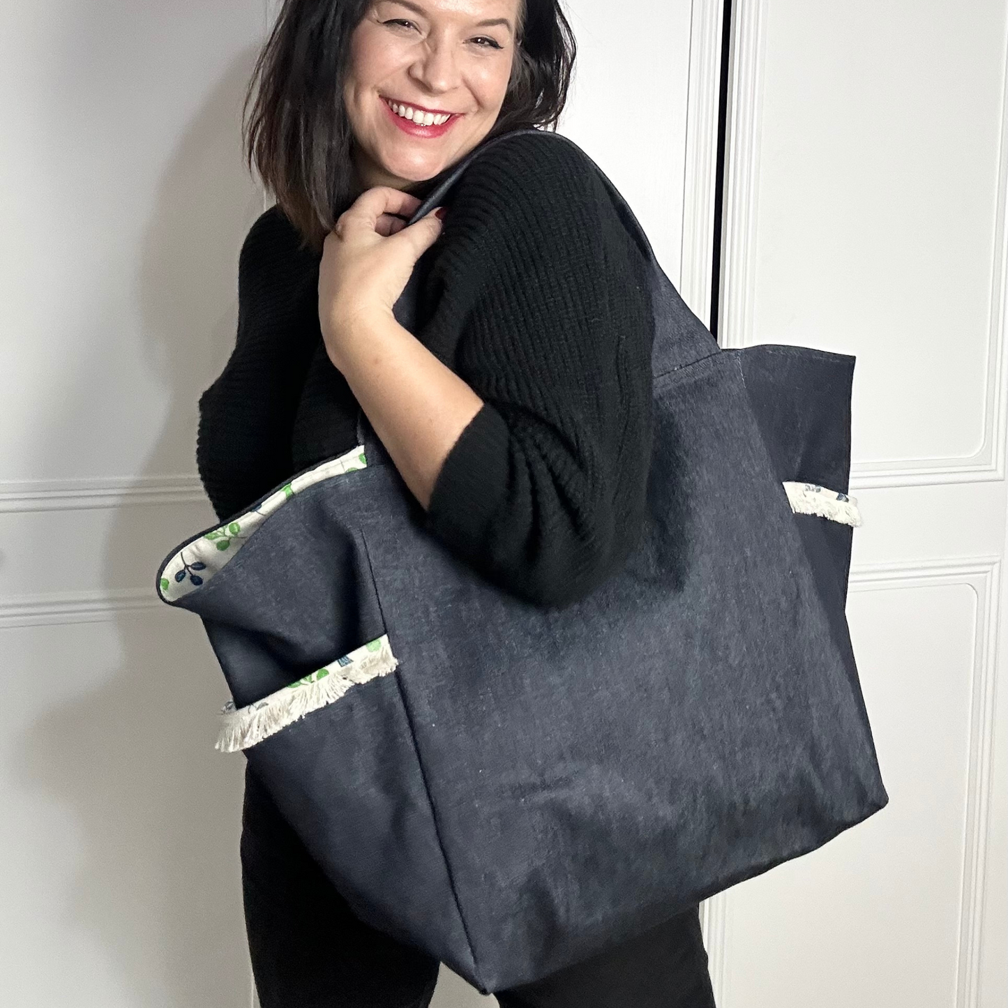 LARGE TOTE BAG SHOPPING WEEKEND BAG £59